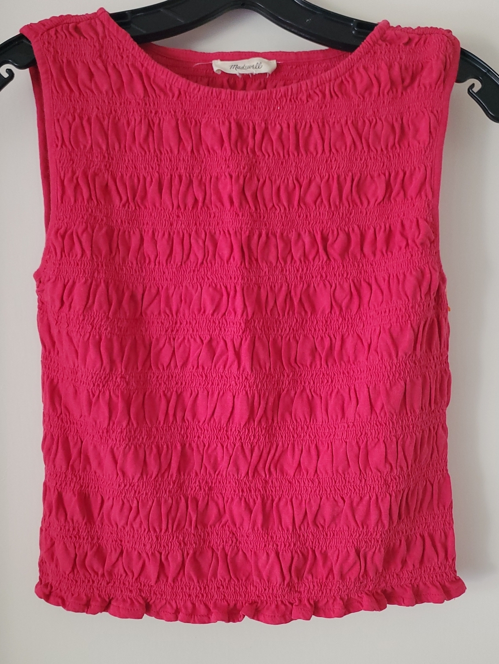 Madewell Smocked Tank